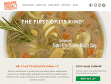 Tablet Screenshot of boulderorganicfoods.com